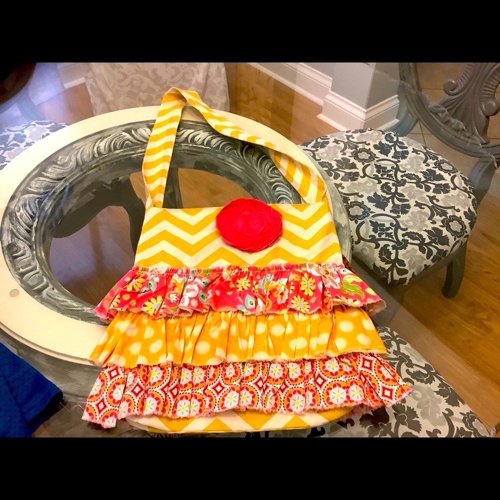 Vintage look Boho crossbody purse